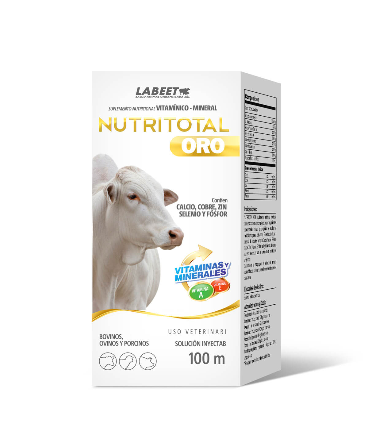 nutritotal-oro-labeet NUTRITOTAL ORO - Imagen 1