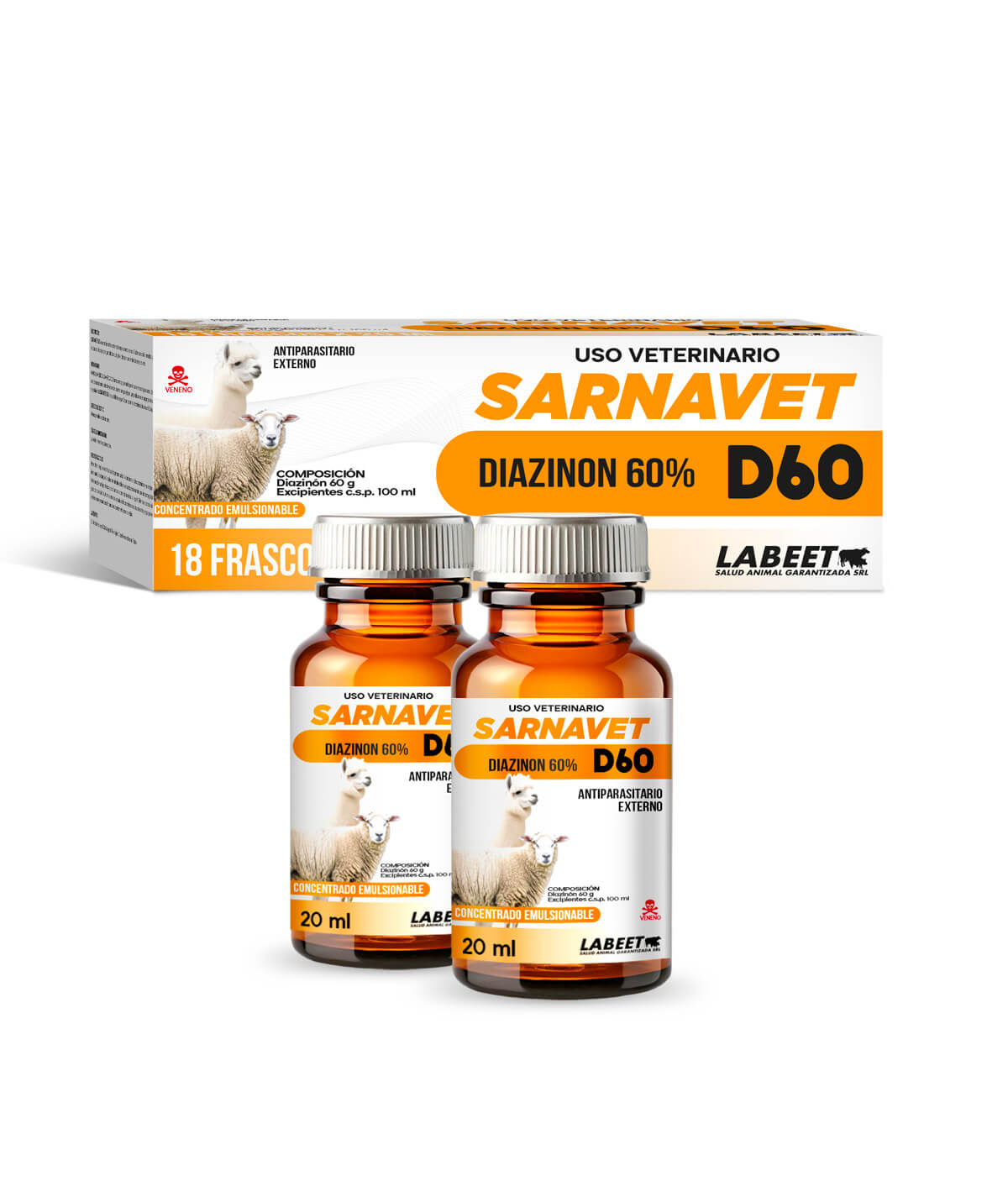 sarnavet-d60-frascos-labeet SARNAVET D60 - Imagen 1