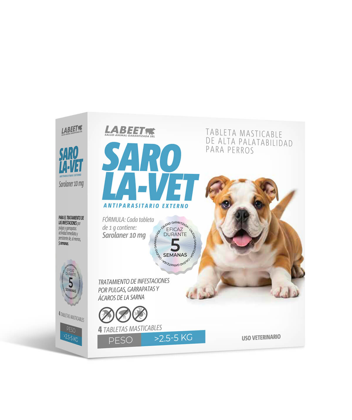 sarola-vet-10-mg-labeet SAROLA-VET 10 MG - Imagen 1